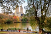 central park pond